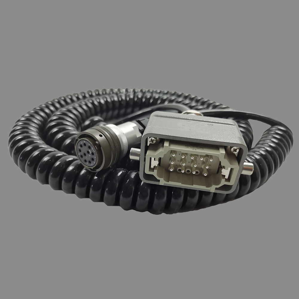 Asphalt Paver Leveling System Grade Sensor Cable