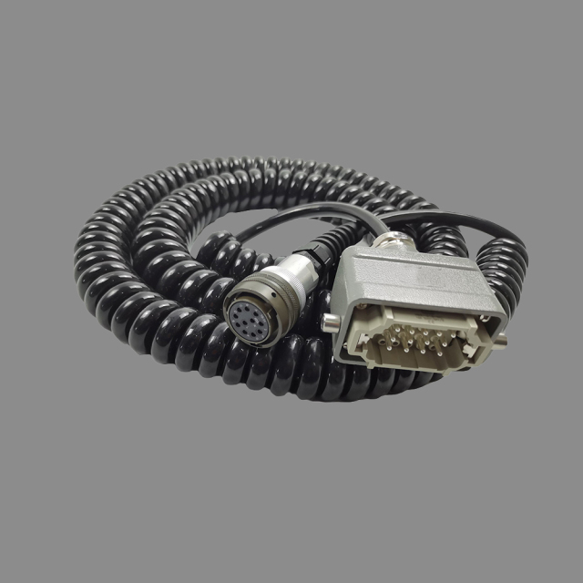 Asphalt Paver Leveling System Grade Sensor Cable