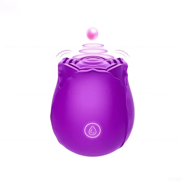 Rose Toys Flapping Rose Vibrator 7 Mind-Blowing Clitoral Patting Stimulator Sex Toy for Women