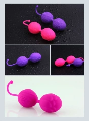 Rose Silicone Kegel Balls for Pelvic Floor Exercise Sex Toy