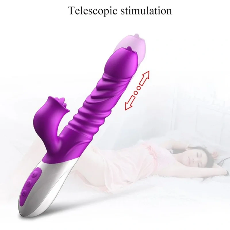 Hot Selling Real Touch Female Masturbation Vibrators Toys Adult Lip Mouth Tongue Licking Vibrators Stimulate Clitoris Vibrator