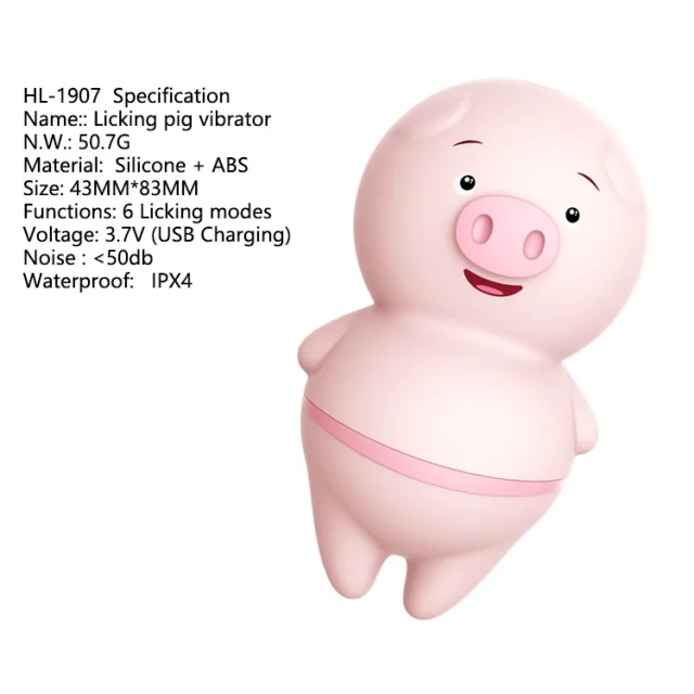 Vibrator Cliloral Licking Sucking 6 Modes Portable Adult Sex Toys