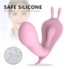 Sexual Stimulation Inner Thigh Nipple Clitoris Wireless Remote Control Sucking Wearable Vibrator Female Masturbation Vibrator