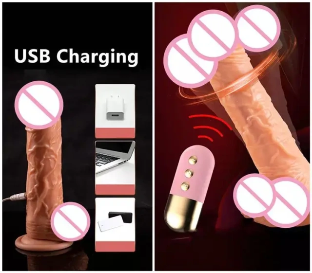 Passion Stick Swing Frequency Vibrator Heated Female Dildo Adult Apparatus Erotic Supplies