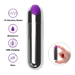 2025 The Most Popular USB Rechargeable Powerful Bullet Mini Vibrator