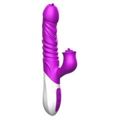 2019 Vibrating Waterproof Extendable Women Vibrator Sex Toys Thrusting Giant Dildo Telescopic Lifelike Dildo Vibrators