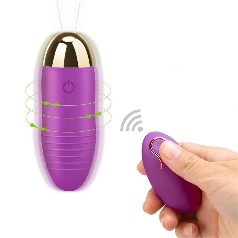 Factory Direct Wholesale Adult Sex Products Female 10 Frequency Wireless Remote Conrtol Jumping Egg Vibrator for Women Woman