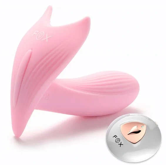 Wearable Wireless Remote Female Fun Massage Vibrator 10 Frequency Vibration Mode - Wearable Portable Mini - the Best Couple Gift