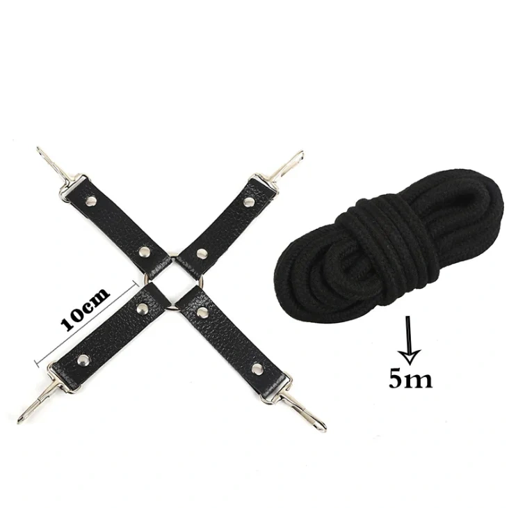 Adult Toys 10 Pcs SM Bondage Product Sex Bondage Set Bed Bondage Restraint Adult Game Belt Sex Handcuff Erotic Couples Games