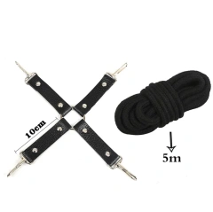 Adult Toys 10 Pcs SM Bondage Product Sex Bondage Set Bed Bondage Restraint Adult Game Belt Sex Handcuff Erotic Couples Games
