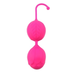Rose Silicone Kegel Balls for Pelvic Floor Exercise Sex Toy