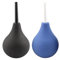 Enema Bulb Syringe Medical Rubber Enema Irrigator Female Vagin Anal Douche Cleaner for Feminine Hygiene Enema Anal Cleaning