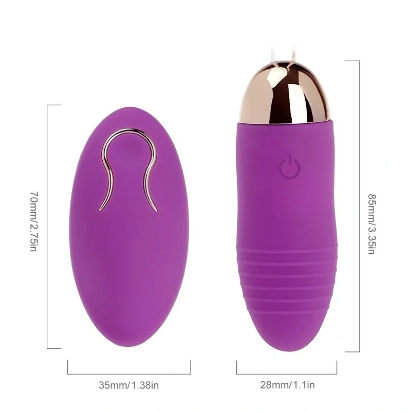 Factory Direct Wholesale Adult Sex Products Female 10 Frequency Wireless Remote Conrtol Jumping Egg Vibrator for Women Woman