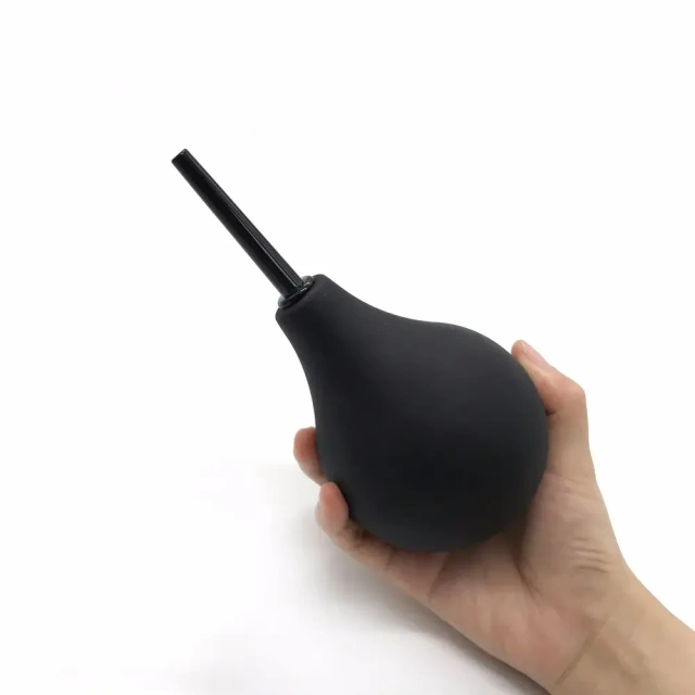 Enema Bulb Syringe Medical Rubber Enema Irrigator Female Vagin Anal Douche Cleaner for Feminine Hygiene Enema Anal Cleaning