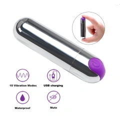 2025 The Most Popular USB Rechargeable Powerful Bullet Mini Vibrator