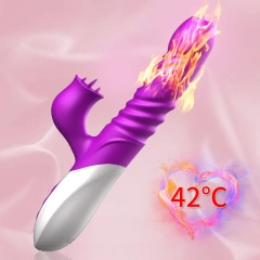 2019 Vibrating Waterproof Extendable Women Vibrator Sex Toys Thrusting Giant Dildo Telescopic Lifelike Dildo Vibrators