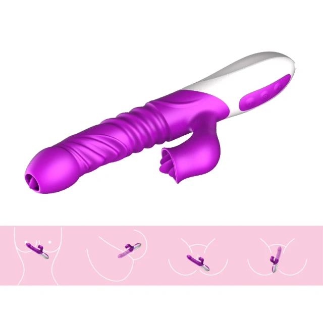 2019 Vibrating Waterproof Extendable Women Vibrator Sex Toys Thrusting Giant Dildo Telescopic Lifelike Dildo Vibrators