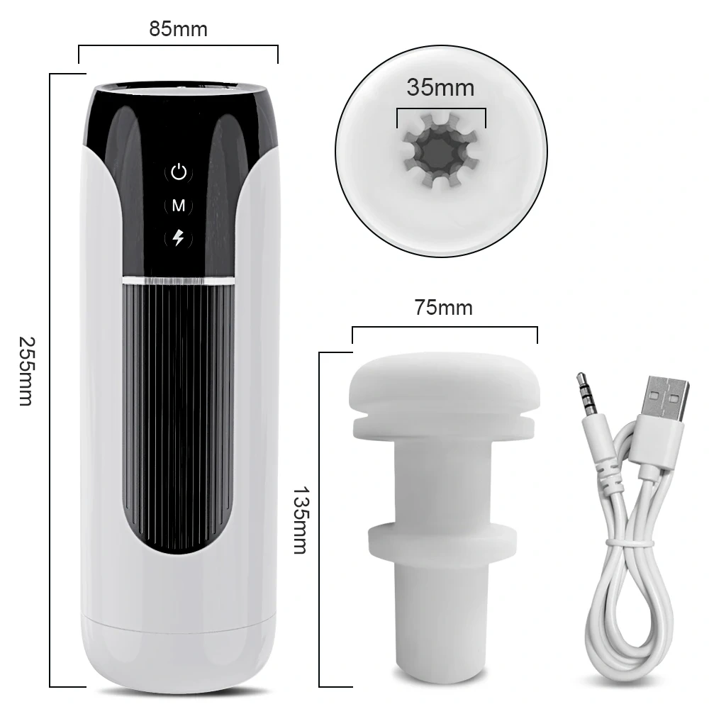 Male Masturbation Cup Penis Vibration Vagina Massage Pussy Sucking Thrusting Male Masturbator Sexmachine Sex Toys Adult for Men