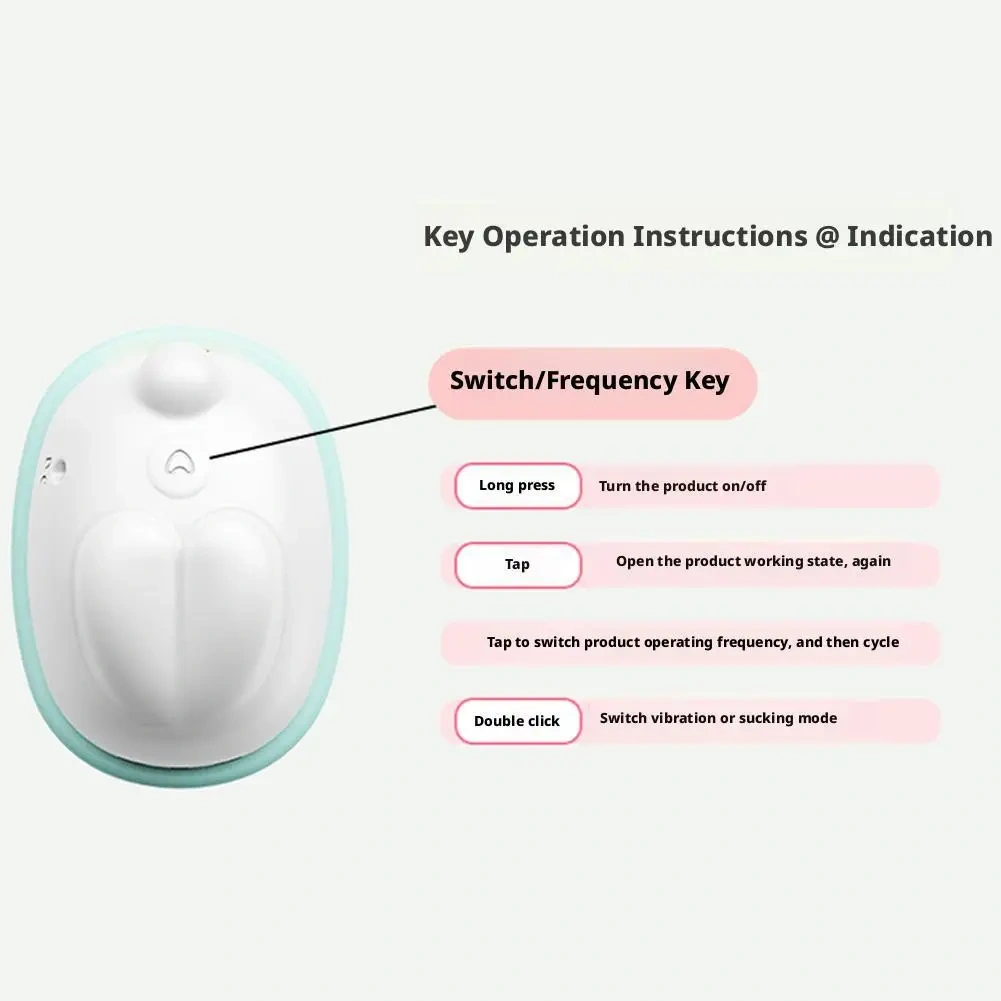 Cute Moon Rabbit Sucking Vibrating Egg Massager Pussy Clit G-spot Clitoral Stimulator USB Rechargeable Adult Sex Toy