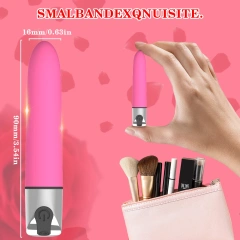 Powerful G Spot Mini Bullet Vibration Vibrator Vagina Clitoris Stimulator Dildo Rechargeable Masturbator Adult Sex Toy for Women