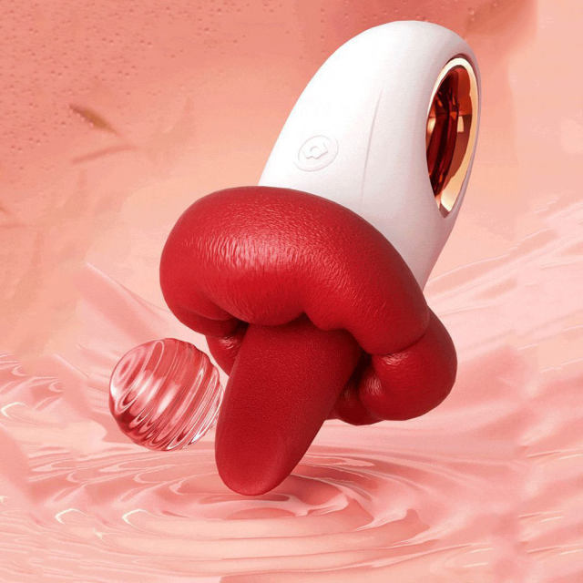 Hot Selling Licking Tongue Vibrator
