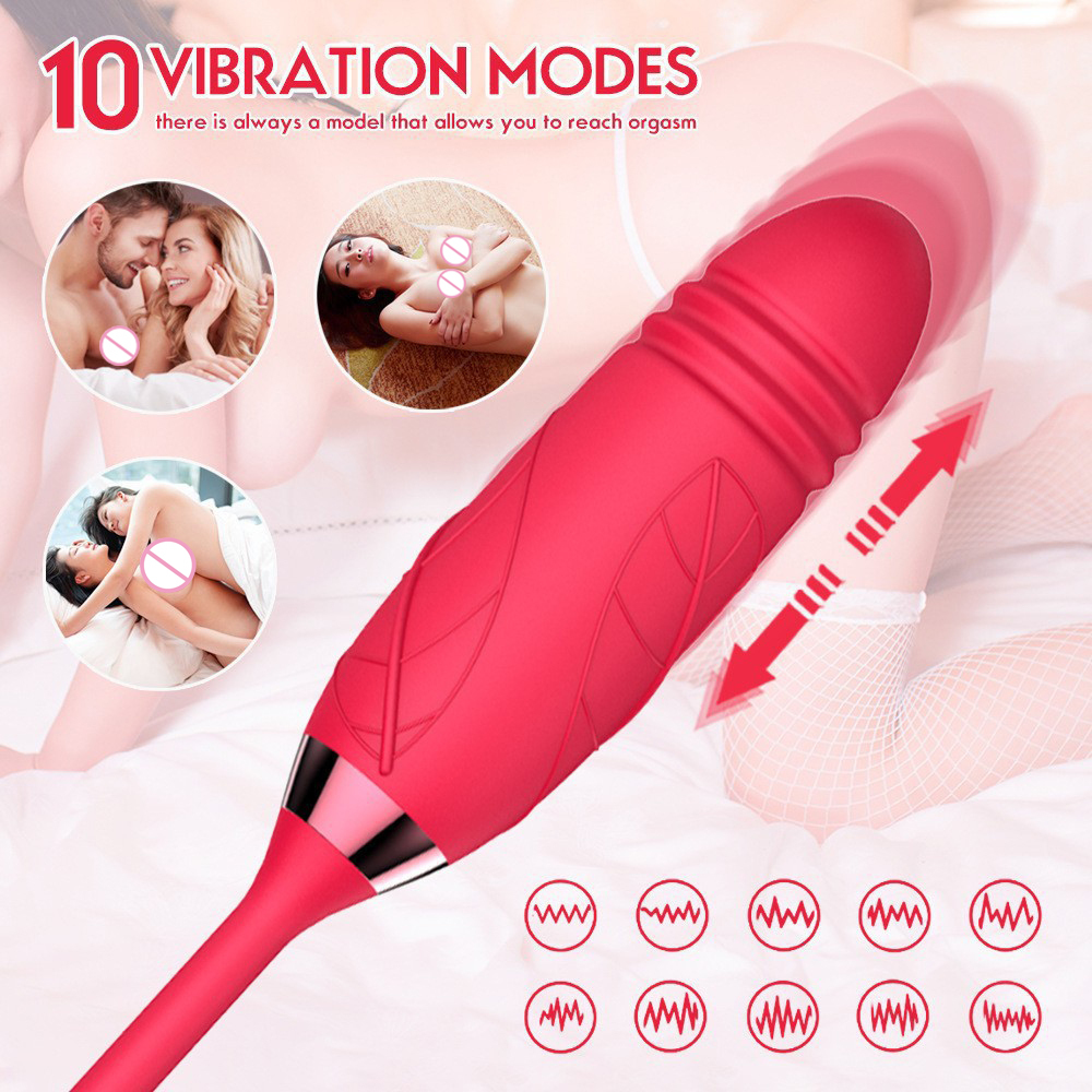 Extendable Suction Vibrating Egg