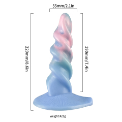 QS-H011 Liquid silicone dildo
