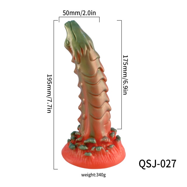 QS-H027   Liquid silicone dildo