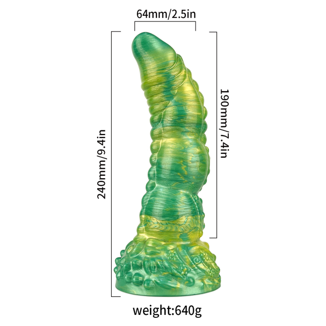 QS-H029   Liquid silicone dildo