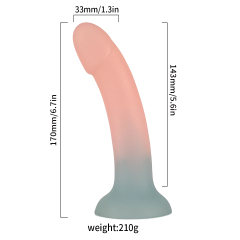 QS-H080   Liquid silicone dildo