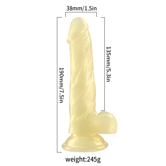 QS-B001   Liquid silicone dildo