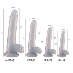 QSB064-S   Liquid silicone dildo