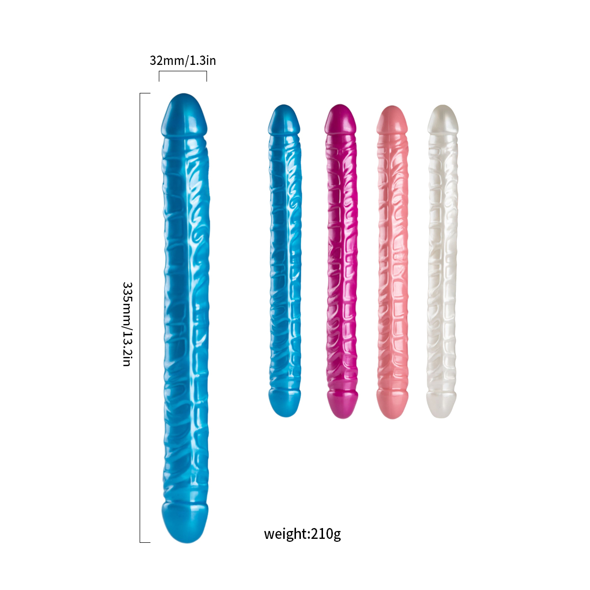 QS-D001 Injection-Molded TPE Dildo
