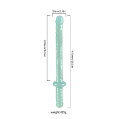 QS-D002   Liquid silicone dildo