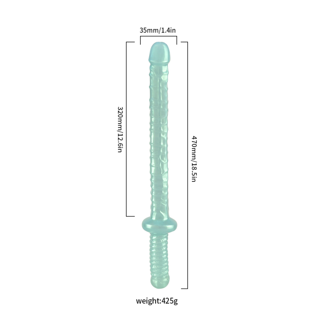 QS-D002   Liquid silicone dildo