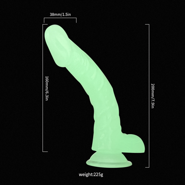 QS-D011 Injection-Molded TPE Dildo