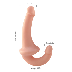 QS-D013 Injection-Molded TPE Dildo