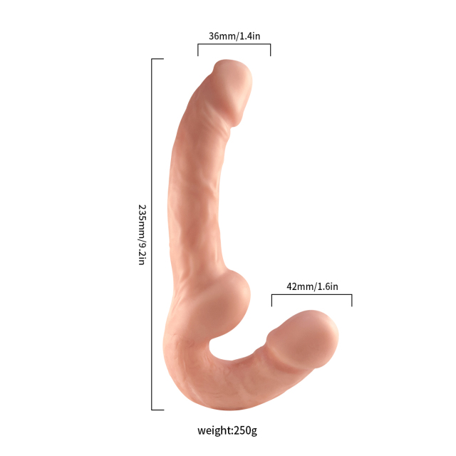 QS-D014 Injection-Molded TPE Dildo