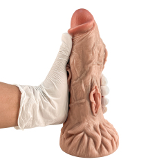 QS-H025  Liquid silicone dildo