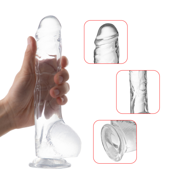 QS-D005 Injection-Molded TPE Dildo