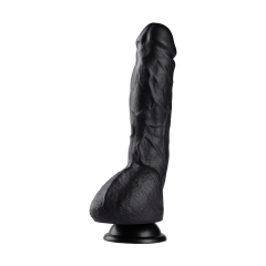 QS-B028 Pour-over PVC Single-layer Dildo