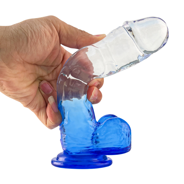 QS-D018 Injection-Molded TPE Dildo