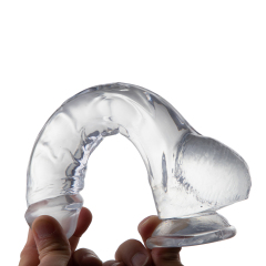 QS-D005 Injection-Molded TPE Dildo