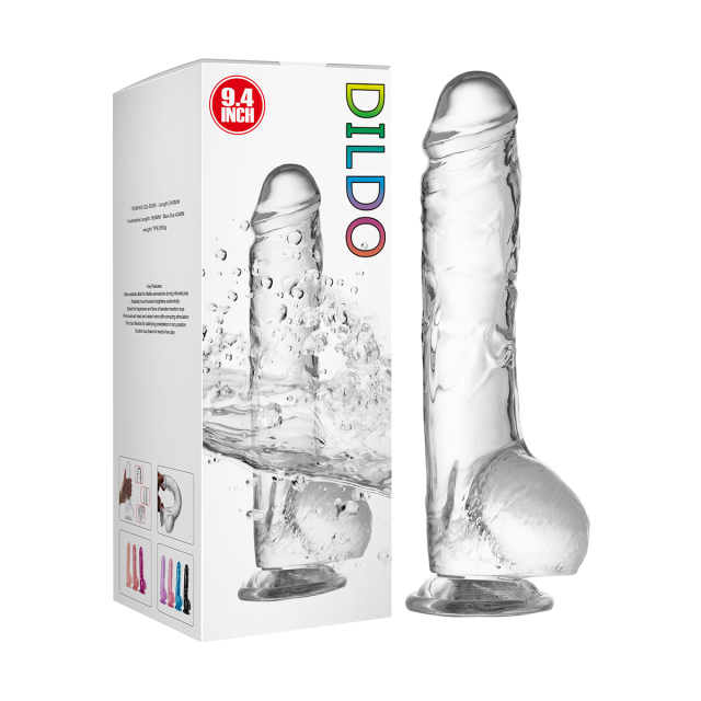 QS-D005 Injection-Molded TPE Dildo