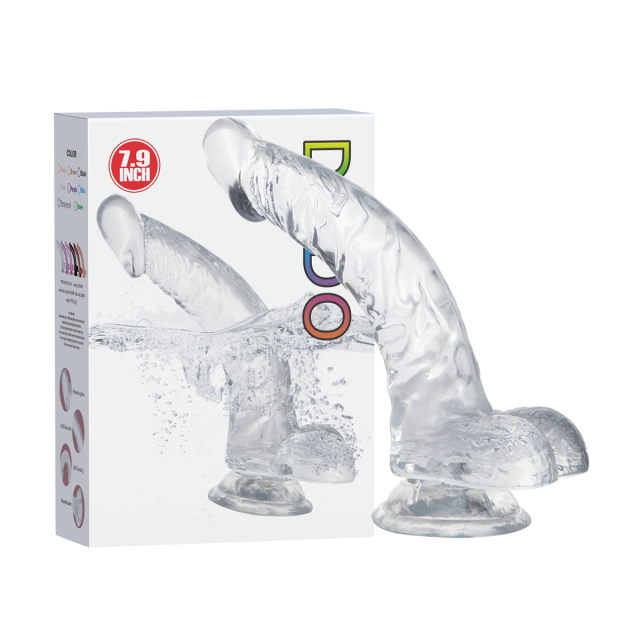 QS-D011 Injection-Molded TPE Dildo