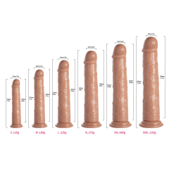 QSD-015 Injection-Molded TPE Dildo
