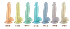 QS-B025    Liquid silicone dildo