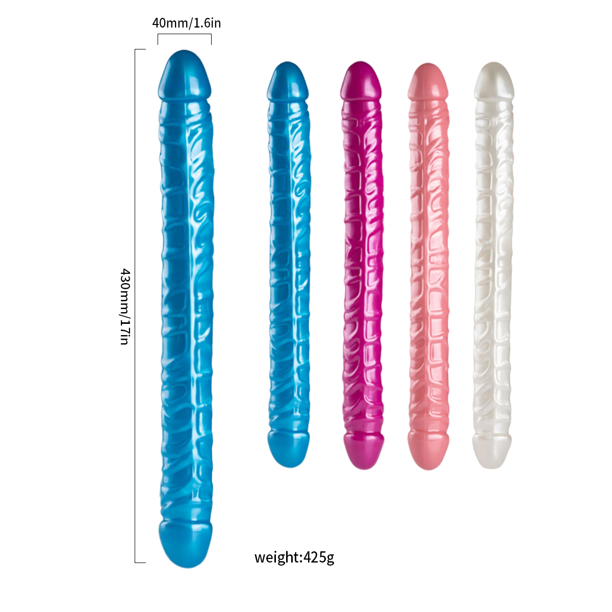 QS-D001 Injection-Molded TPE Dildo