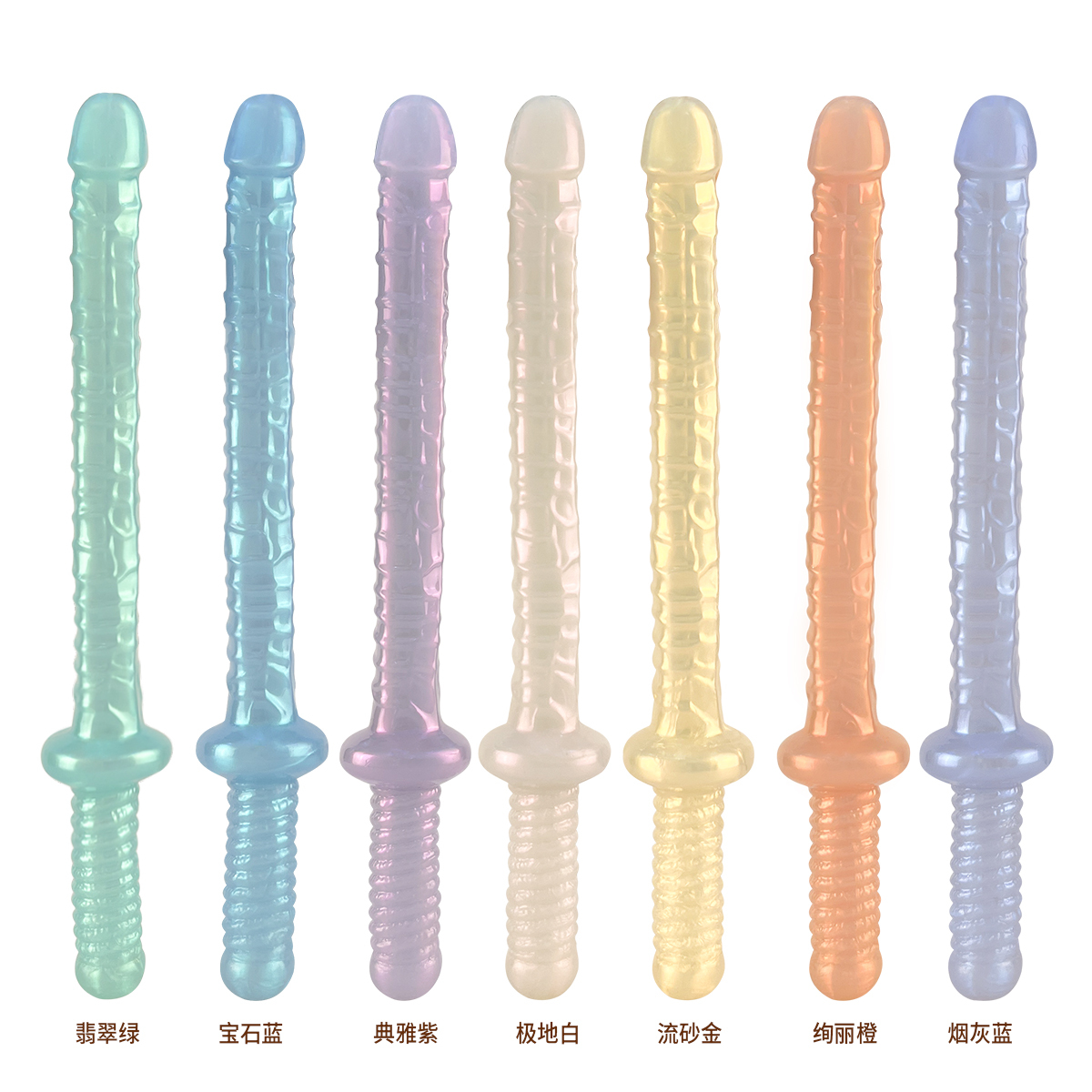 QS-D002   Liquid silicone dildo