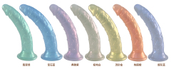 QS-D012-S   Liquid silicone dildo
